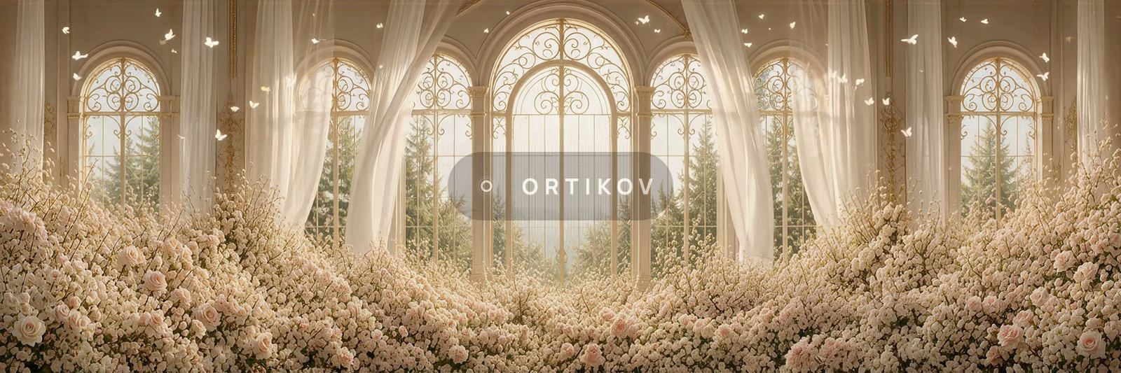 Окна в цветах