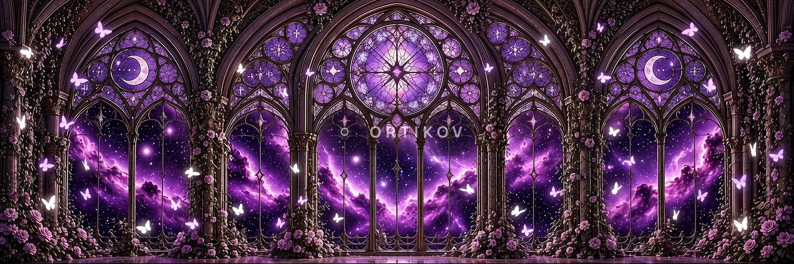 Готические витражи