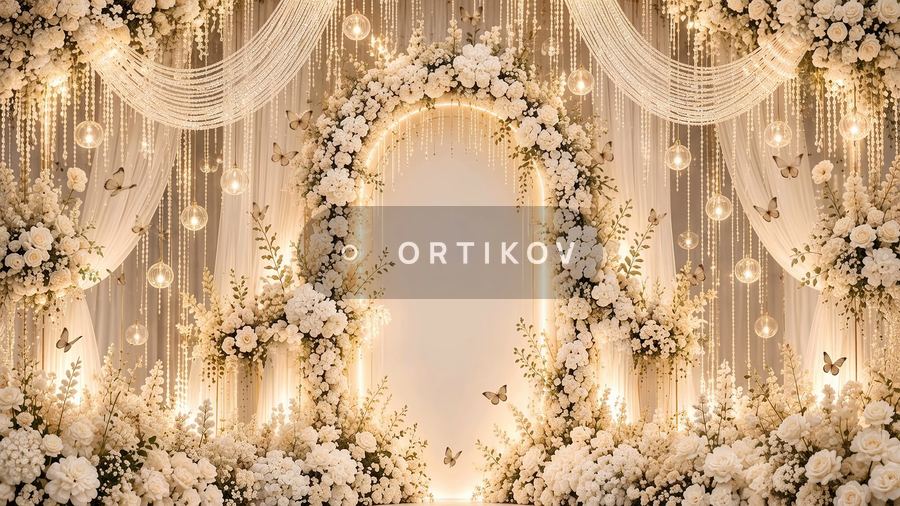 Арка в огоньках
